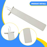 Maxbell Beading Knotting Tool DIY Crafts Create Secure Knots Compact Knot Tying Tool White