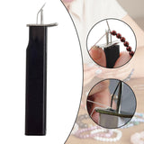 Maxbell Beading Knotting Tool DIY Crafts Create Secure Knots Compact Knot Tying Tool Black