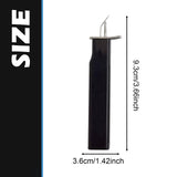 Maxbell Beading Knotting Tool DIY Crafts Create Secure Knots Compact Knot Tying Tool Black