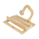 Maxbell Wooden Soap Cutter Adjustable Restaurant Baking Use Wire Slicer Cutting Tool
