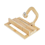 Maxbell Wooden Soap Cutter Adjustable Restaurant Baking Use Wire Slicer Cutting Tool