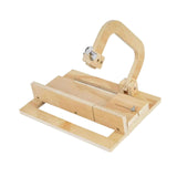 Maxbell Wooden Soap Cutter Adjustable Restaurant Baking Use Wire Slicer Cutting Tool