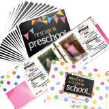 Maxbell School Memory Book Ornament Supplies Photo Pages Memories Keepsake Scrapbook Style B