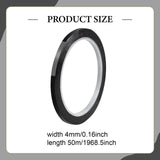 Maxbell 10Pcs Whiteboard Tape White Board Accessories Graphic Grid Marking Thin Tape 4MM