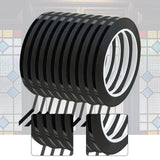 Maxbell 10Pcs Whiteboard Tape White Board Accessories Graphic Grid Marking Thin Tape 6MM