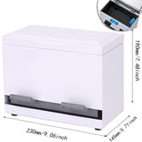 Maxbell Pencil Dispenser Stainless Steel Cutlery Holder for School Classroom Counter