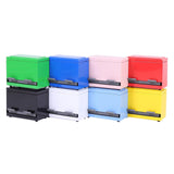 Maxbell Pencil Dispenser Stainless Steel Cutlery Holder for School Classroom Counter
