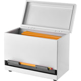 Maxbell Pencil Dispenser Stainless Steel Cutlery Holder for School Classroom Counter