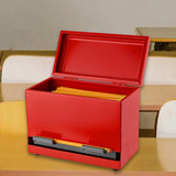 Maxbell Pencil Dispenser Stainless Steel Cutlery Holder for School Classroom Counter