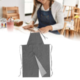 Maxbell Pottery Apron Split Leg Washable Resuable for Painting Ceramic