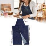 Maxbell Pottery Apron Split Leg Washable Resuable for Painting Ceramic