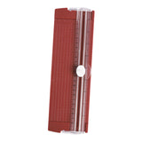 Maxbell Paper Trimmer Two Way A4 Paper Cutter Slider for Craft Projects Photo Coupon Red
