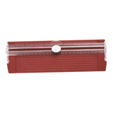 Maxbell Paper Trimmer Two Way A4 Paper Cutter Slider for Craft Projects Photo Coupon Red