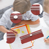 Maxbell Paper Trimmer Two Way A4 Paper Cutter Slider for Craft Projects Photo Coupon Red
