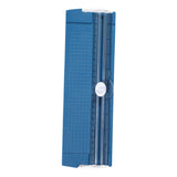 Maxbell Paper Trimmer Two Way A4 Paper Cutter Slider for Craft Projects Photo Coupon Blue