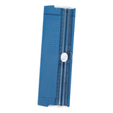 Maxbell Paper Trimmer Two Way A4 Paper Cutter Slider for Craft Projects Photo Coupon Blue