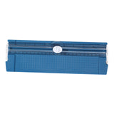 Maxbell Paper Trimmer Two Way A4 Paper Cutter Slider for Craft Projects Photo Coupon Blue