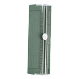 Maxbell Paper Trimmer Two Way A4 Paper Cutter Slider for Craft Projects Photo Coupon Green