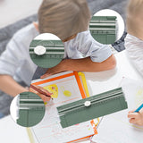 Maxbell Paper Trimmer Two Way A4 Paper Cutter Slider for Craft Projects Photo Coupon Green