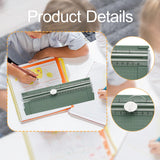 Maxbell Paper Trimmer Two Way A4 Paper Cutter Slider for Craft Projects Photo Coupon Green