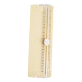 Maxbell Paper Trimmer Two Way A4 Paper Cutter Slider for Craft Projects Photo Coupon Yellow