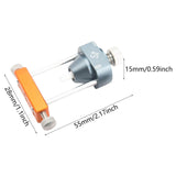 Maxbell Round Glue Stick Center Hole Locator Punch 5.5x2.8cm Accessory Center Opener