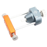 Maxbell Round Glue Stick Center Hole Locator Punch 5.5x2.8cm Accessory Center Opener