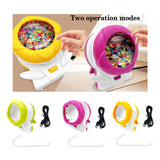 Maxbell Clay Bead Spinner Kit Bead Maker for Jewelry Making Waist Beads DIY Projects Green