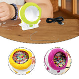 Maxbell Clay Bead Spinner Kit Bead Maker for Jewelry Making Waist Beads DIY Projects Green