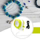 Maxbell Clay Bead Spinner Kit Bead Maker for Jewelry Making Waist Beads DIY Projects Green