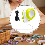 Maxbell Clay Bead Spinner Kit Bead Maker for Jewelry Making Waist Beads DIY Projects Green