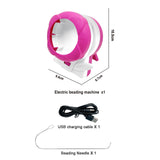 Maxbell Clay Bead Spinner Kit Bead Maker for Jewelry Making Waist Beads DIY Projects Pink