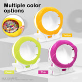 Maxbell Clay Bead Spinner Kit Bead Maker for Jewelry Making Waist Beads DIY Projects Pink