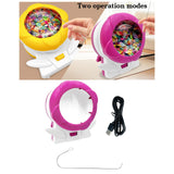 Maxbell Clay Bead Spinner Kit Bead Maker for Jewelry Making Waist Beads DIY Projects Pink