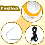 Maxbell Clay Bead Spinner Kit Bead Maker for Jewelry Making Waist Beads DIY Projects Yellow