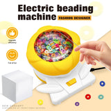 Maxbell Clay Bead Spinner Kit Bead Maker for Jewelry Making Waist Beads DIY Projects Yellow