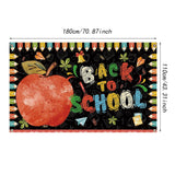 Maxbell Welcome Back to School Backdrop Hanging Photography Background for Classroom Style A