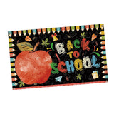 Maxbell Welcome Back to School Backdrop Hanging Photography Background for Classroom Style A