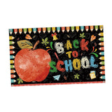 Maxbell Welcome Back to School Backdrop Hanging Photography Background for Classroom Style A