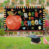 Maxbell Welcome Back to School Backdrop Hanging Photography Background for Classroom Style A
