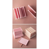 Maxbell Polymer Clay Strip Extruder Tool Professional for DIY Crafting Double Sided Pink