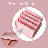 Maxbell Polymer Clay Strip Extruder Tool Professional for DIY Crafting Double Sided Pink