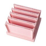 Maxbell Polymer Clay Strip Extruder Tool Professional for DIY Crafting Double Sided Pink