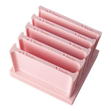 Maxbell Polymer Clay Strip Extruder Tool Professional for DIY Crafting Double Sided Pink