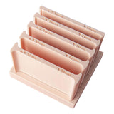 Maxbell Polymer Clay Strip Extruder Tool Professional for DIY Crafting Double Sided Beige