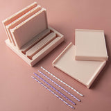 Maxbell Polymer Clay Strip Extruder Tool Professional for DIY Crafting Double Sided Beige