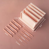 Maxbell Polymer Clay Strip Extruder Tool Professional for DIY Crafting Double Sided Beige