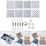 Maxbell Japanese Embroidery Set Thimble Sewing Set for Shirts Embellishing Patchwork