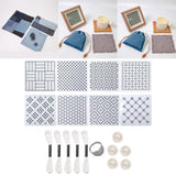 Maxbell Japanese Embroidery Set Thimble Sewing Set for Shirts Embellishing Patchwork