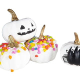 Maxbell 10 Pieces White Artificial Pumpkins Fun for Halloween Fireplace Thanksgiving